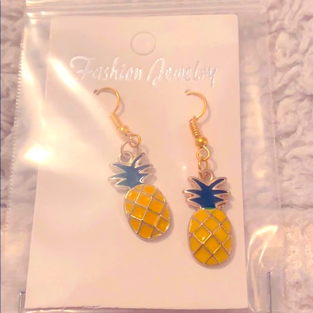 Pineapple earrings